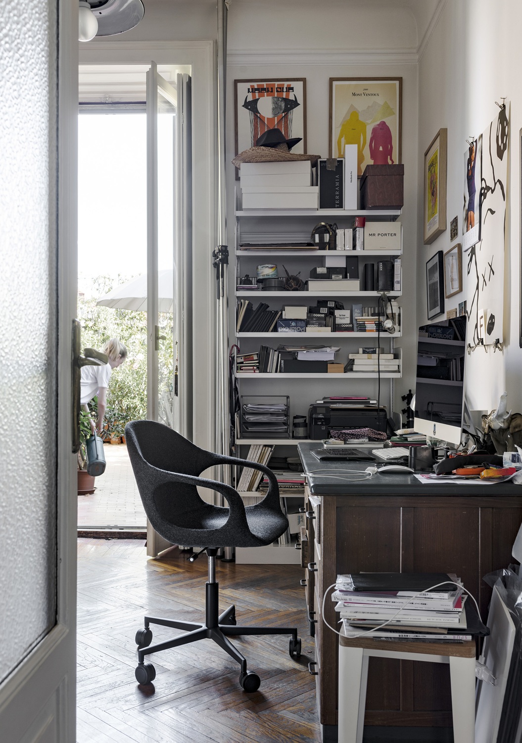 Elephant Chair Stuhl mit Rollen Kristalia