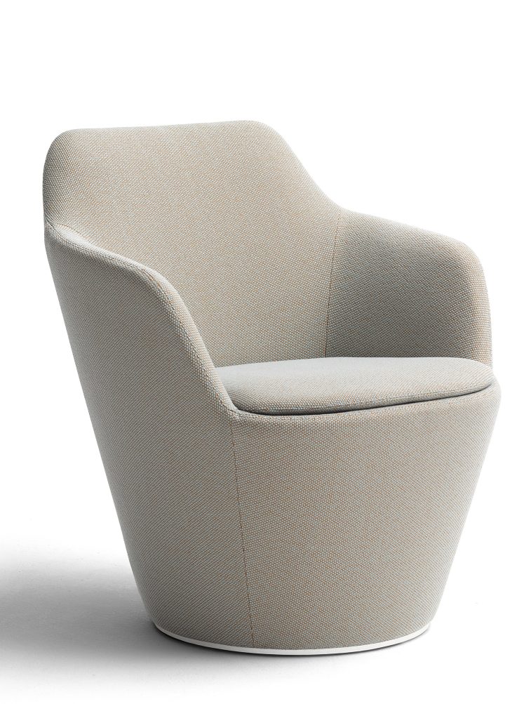 Flint Drehsessel mit Tellerfuß drehbar Cor