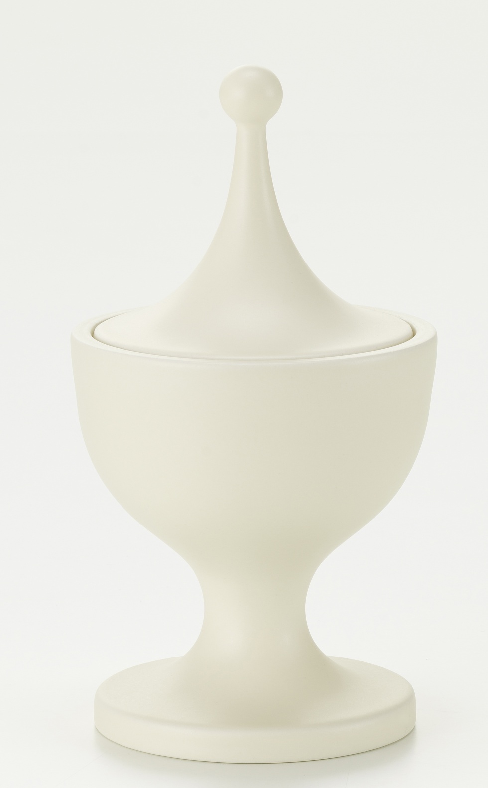 Keramikdose Vitra Creme: Elegante Vorratsdose mit Deckel für Küche und Wohnen.