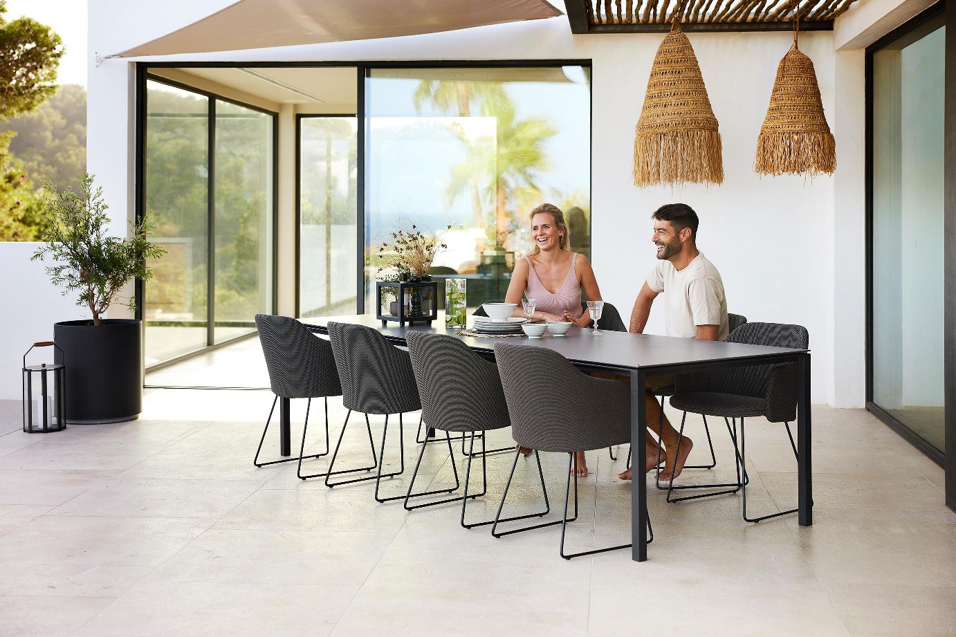 Grow Planter Pflanzgefäß Medium Outdoor Cane-Line