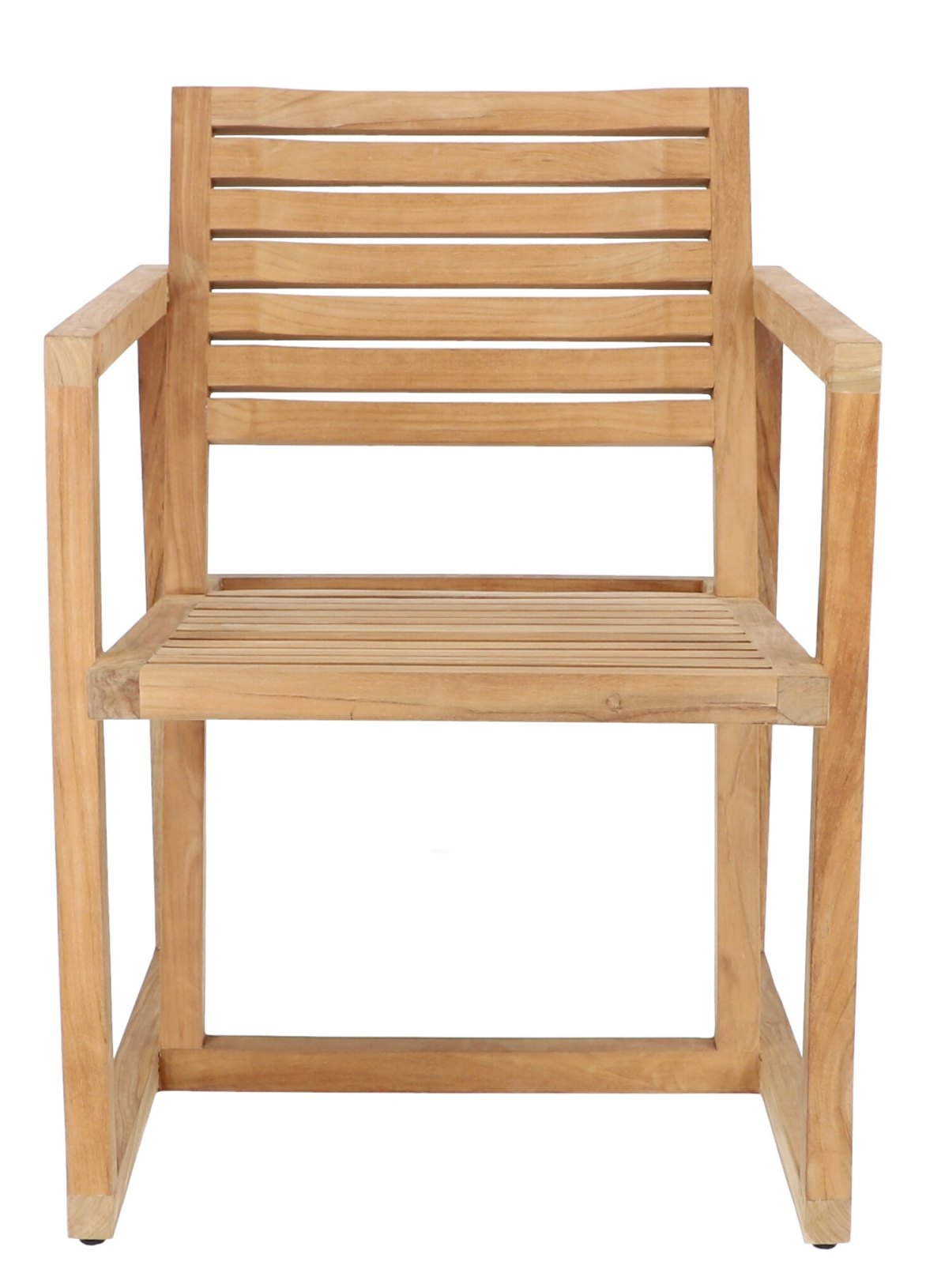 Timber Armlehnsessel Natur von Jan Kurtz für den Garten oder die Terrasse, aus Teakholz.