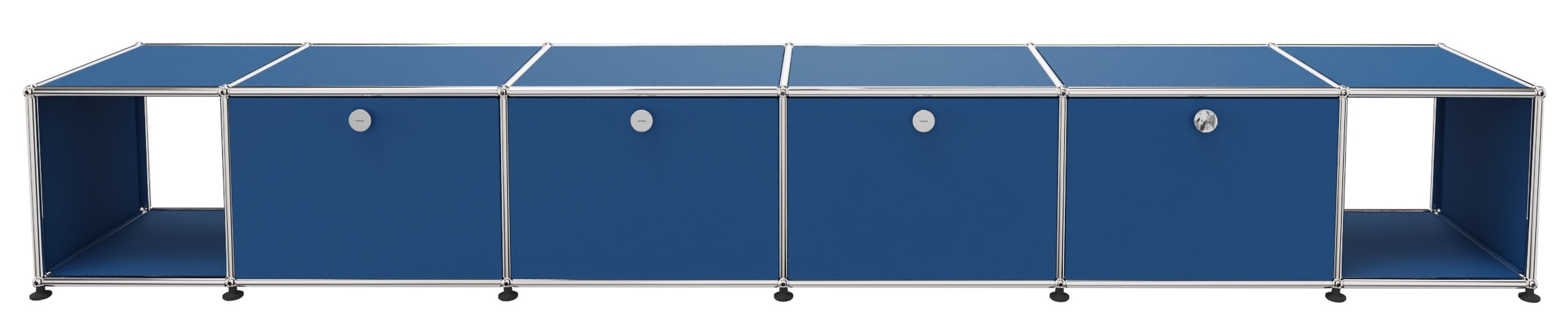 USM Board enzianblau ohne Schlösser Bx270 cm USM Haller EINZELSTÜCK