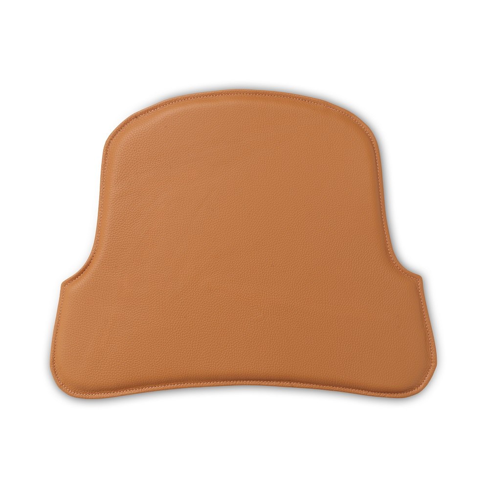 Braunes Leder Sitzkissen für FH38 Windsor Chair Stuhl von Carl Hansen & Søn.