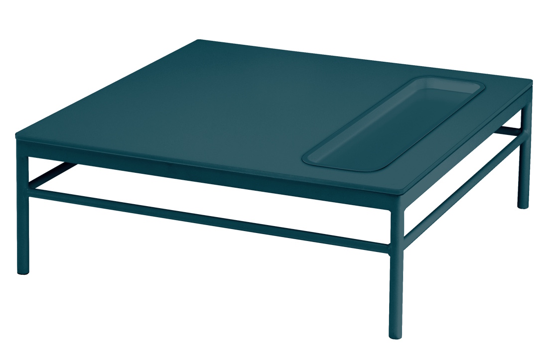 Rivage Beistelltisch Outdoor B 85 x T 85 x H 29,5 cm Fermob