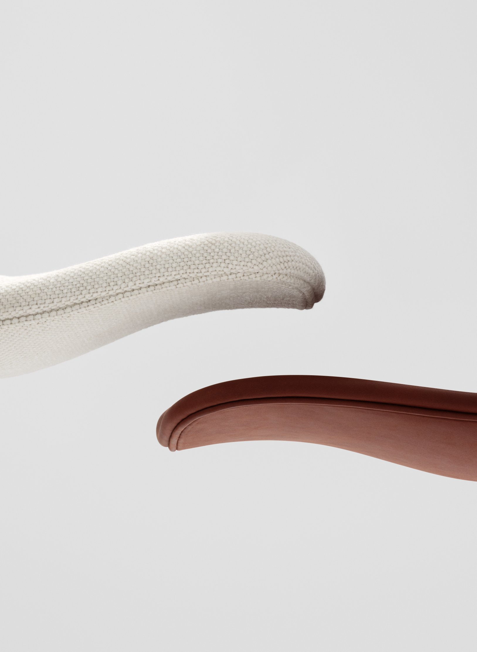 Langue Stack Chair Stuhl Vollgepolstert NORR11