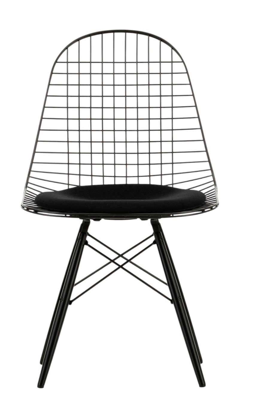 DKW-5 Wire Chair Stuhl mit Sitzkissen Vitra