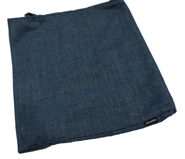 Ersatzbezug für Ada Stuhl von Zanotta in Jeansblau, Stuhlbezug aus Stoff, Einzelstück.