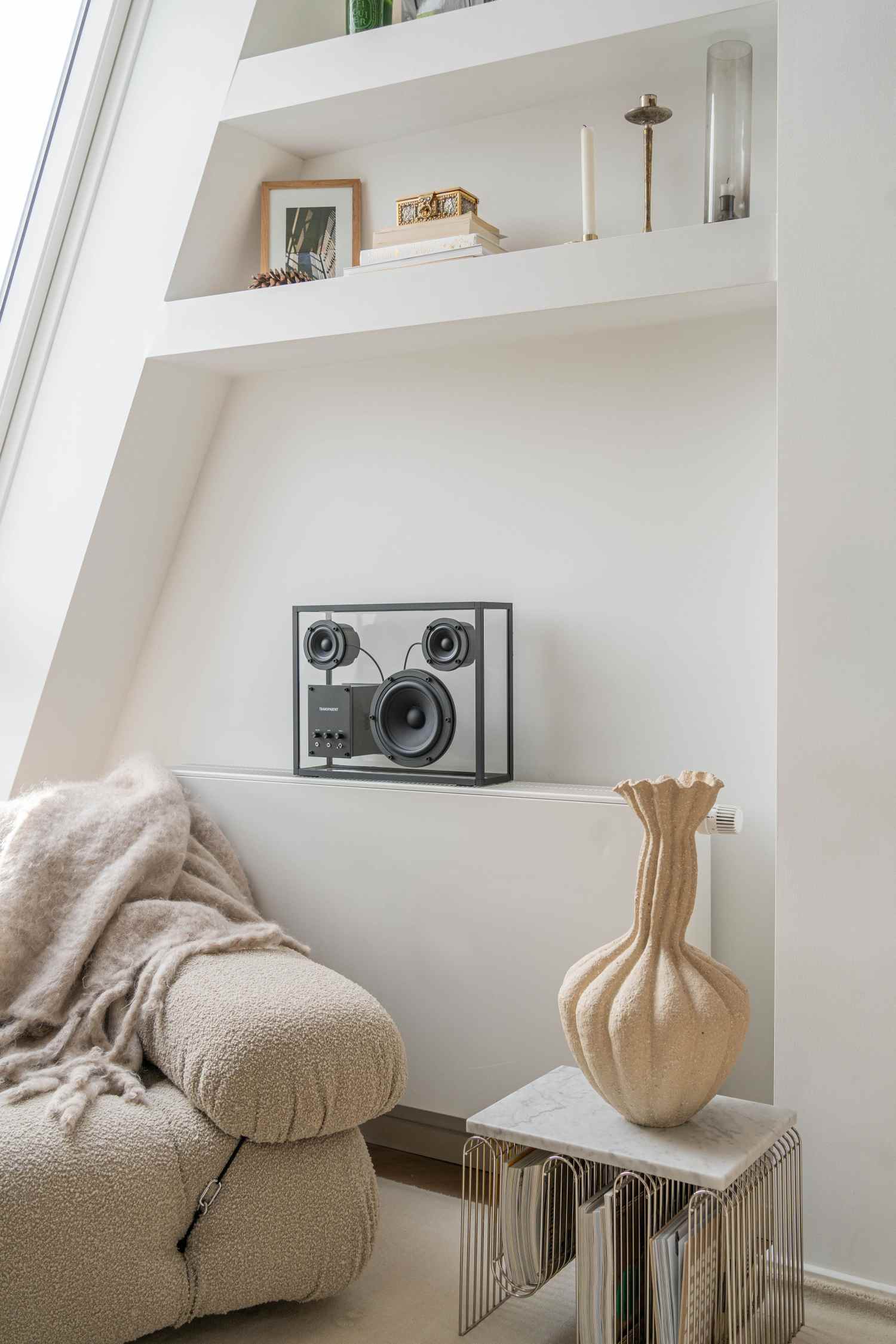 Transparenter Lautsprecher Transparent