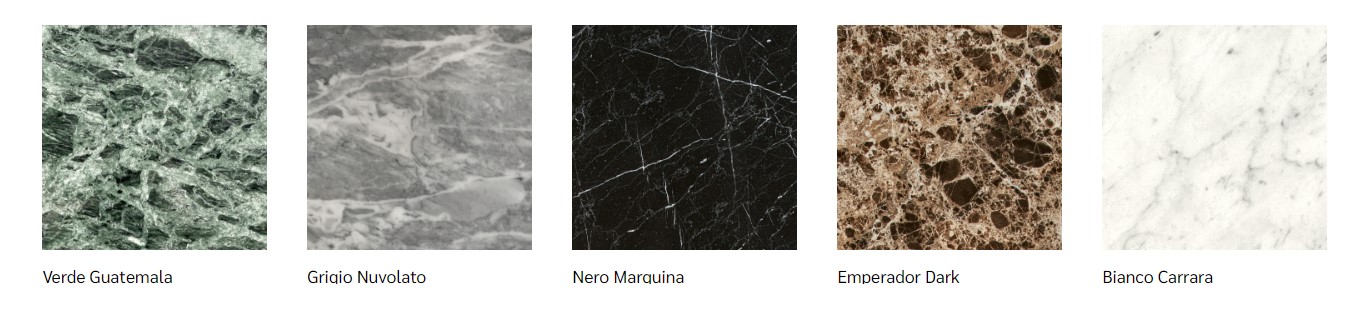 Bell Beistelltisch Marmor Grigio Nuvolato ClassiCon