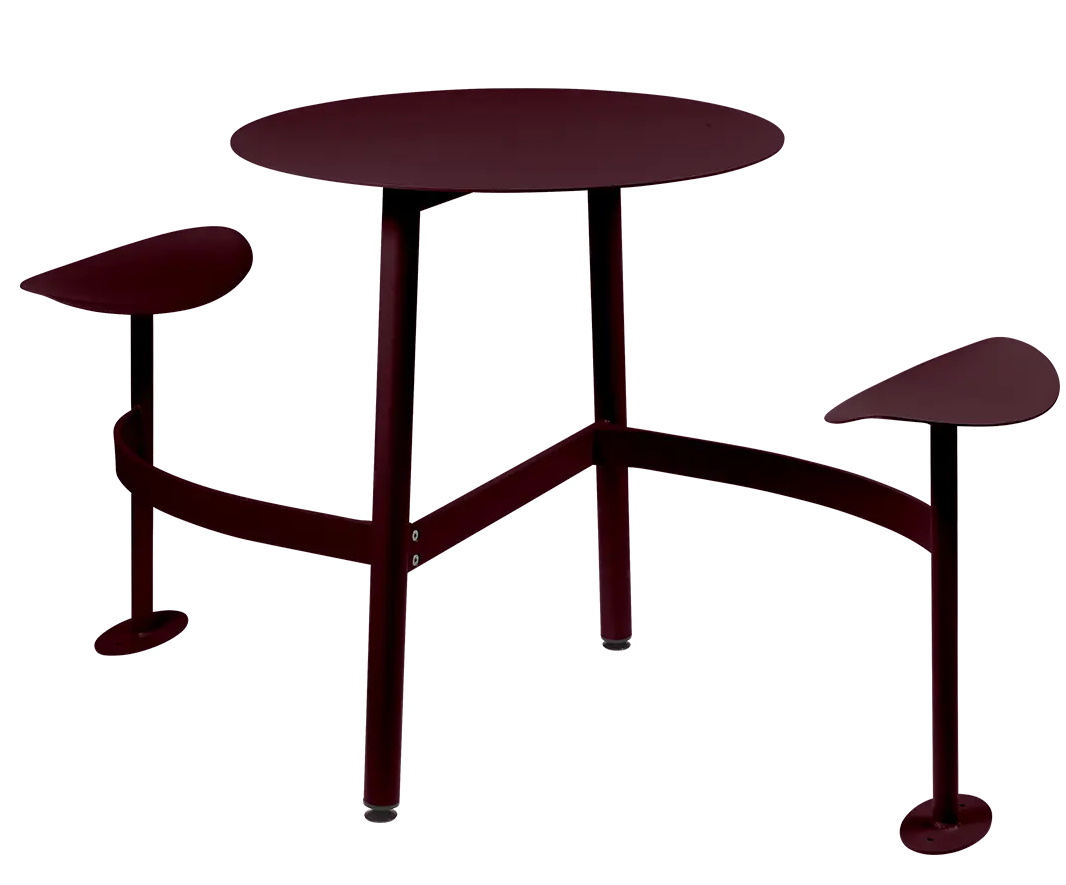 Bolder 2-Sitzer-Tisch mit Sitzflächen Outdoor Fermob