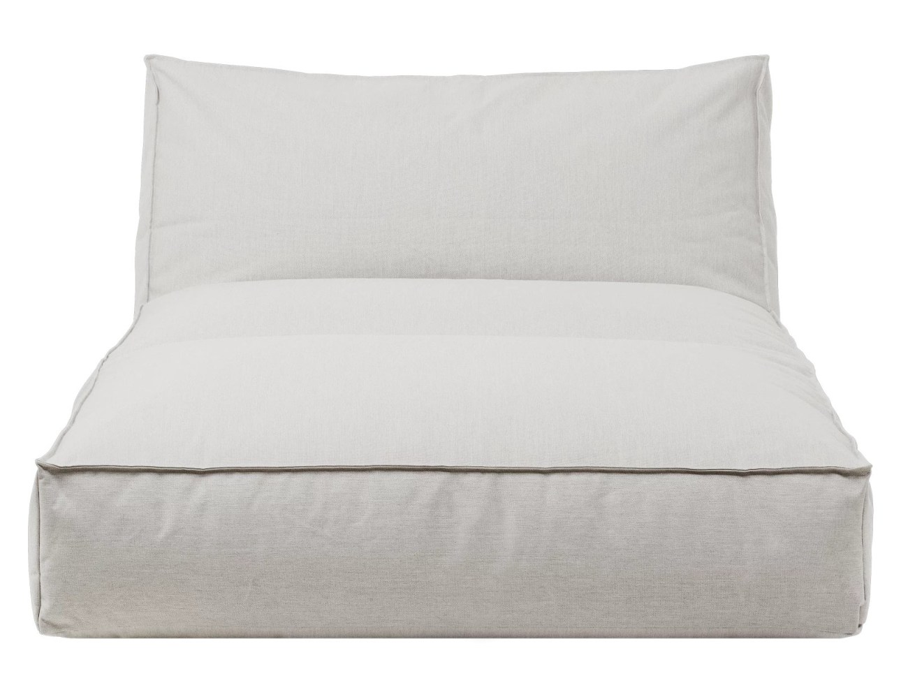 Beiges Blomus Cloud Stay Day Bed Tagesbett für den Outdoor-Bereich, modernes Design.