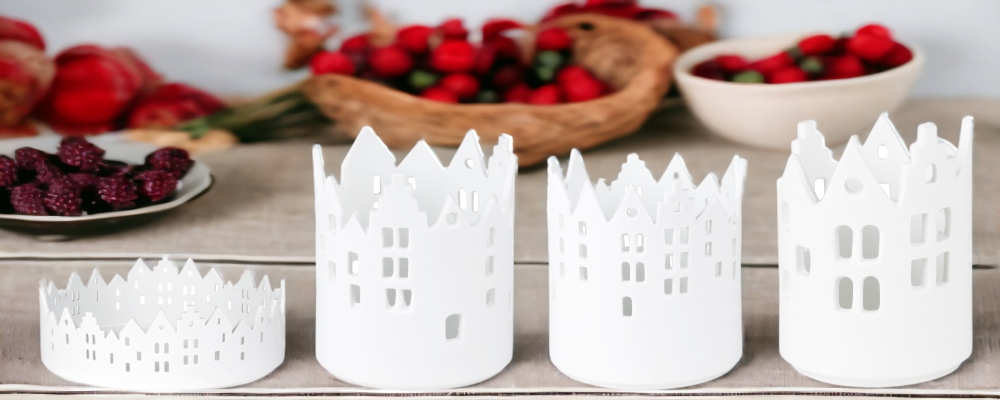 Zuhause Lichthaus Sortiment 4-er Set Stadtlichter Räder 