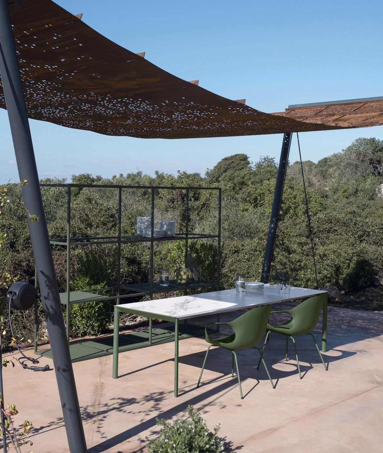 Maki Tisch Esstisch Outdoor Kristalia