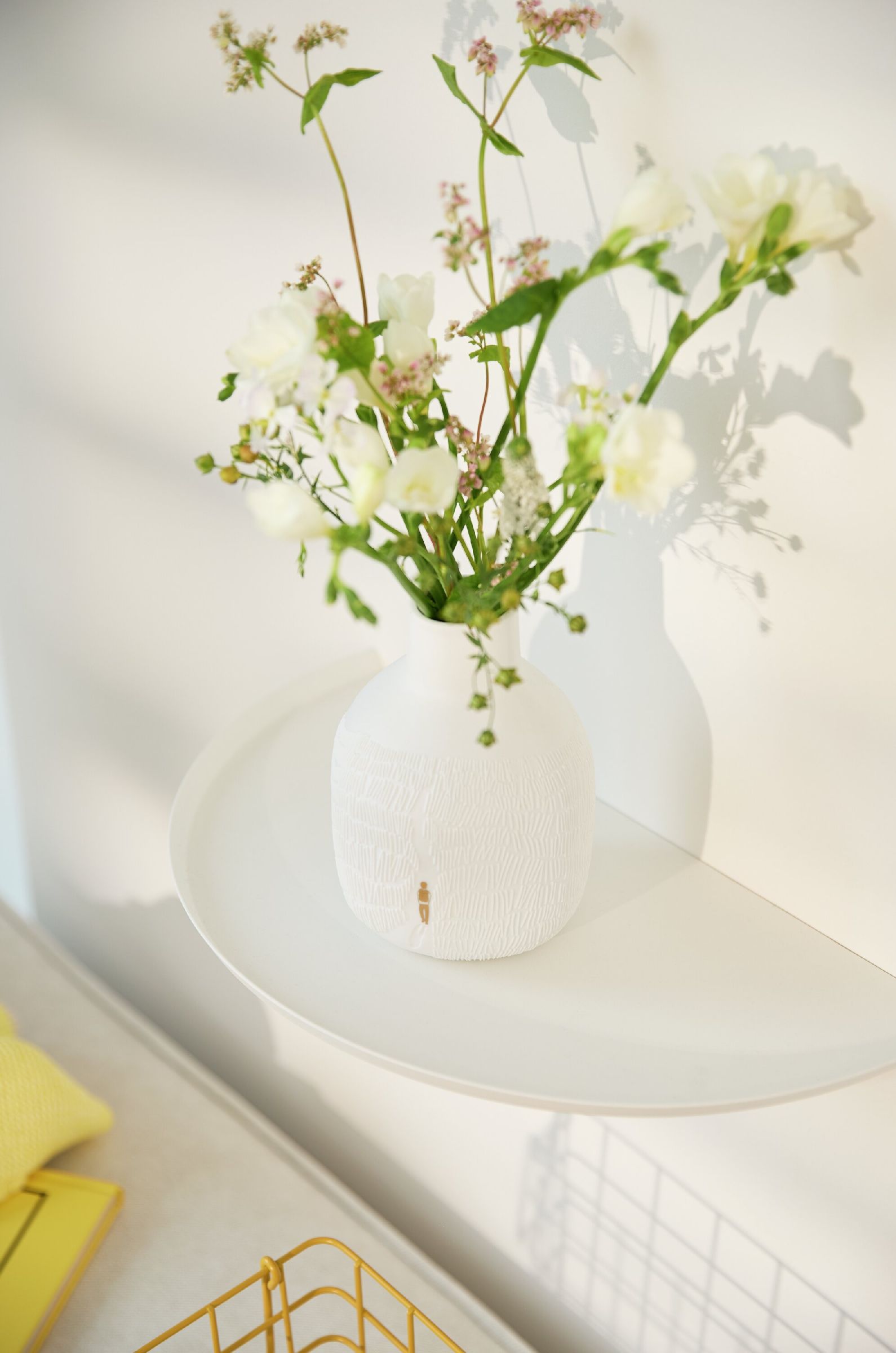 Vase Gräser im Wind Räder