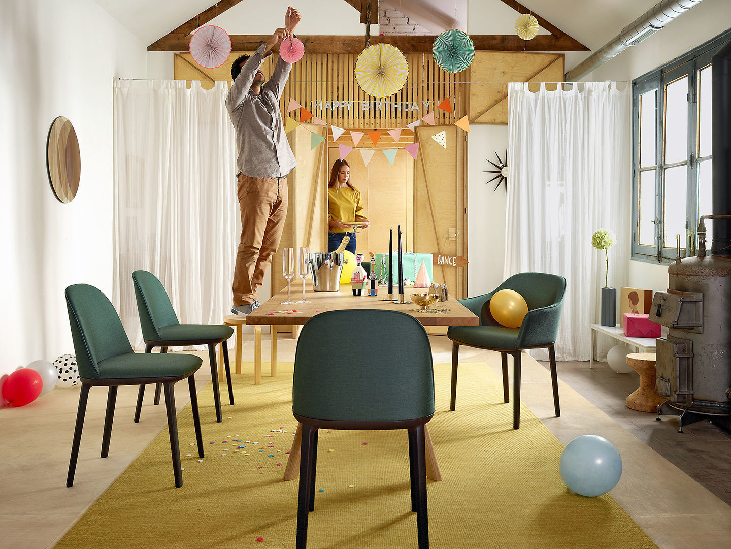 Softshell Side Chair Stuhl Vitra