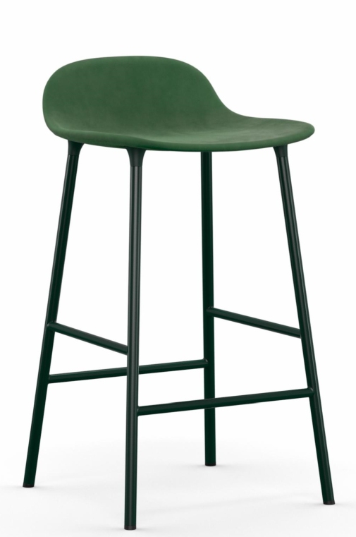 Form Barstool Barhocker H 65 cm Stahl Gepolstert Normann Copenhagen