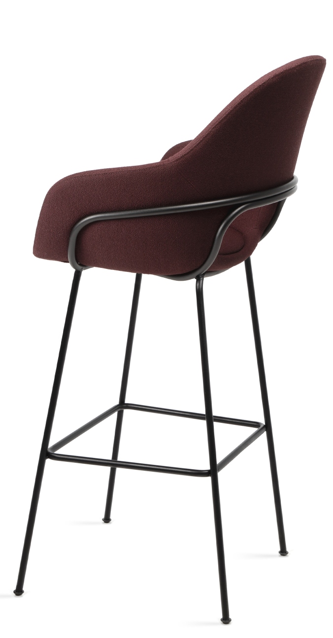 Theia Barstool Armchair High Barhocker Freifrau Manufaktur