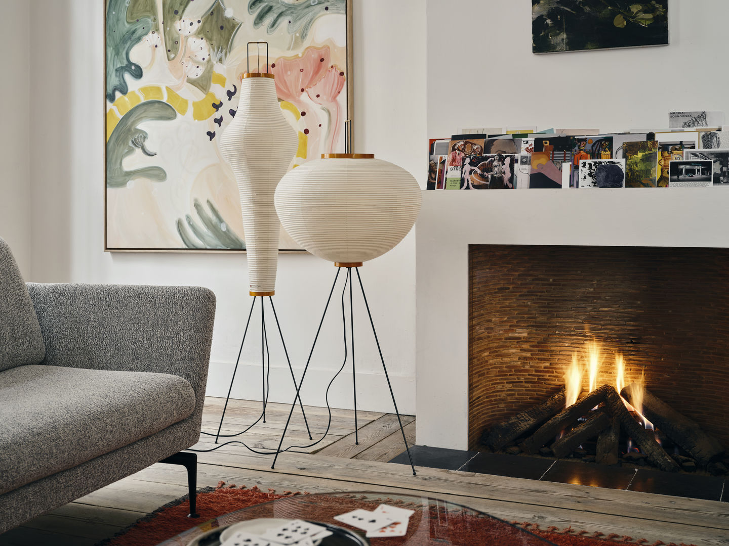 Akari Stehleuchte 10A Vitra