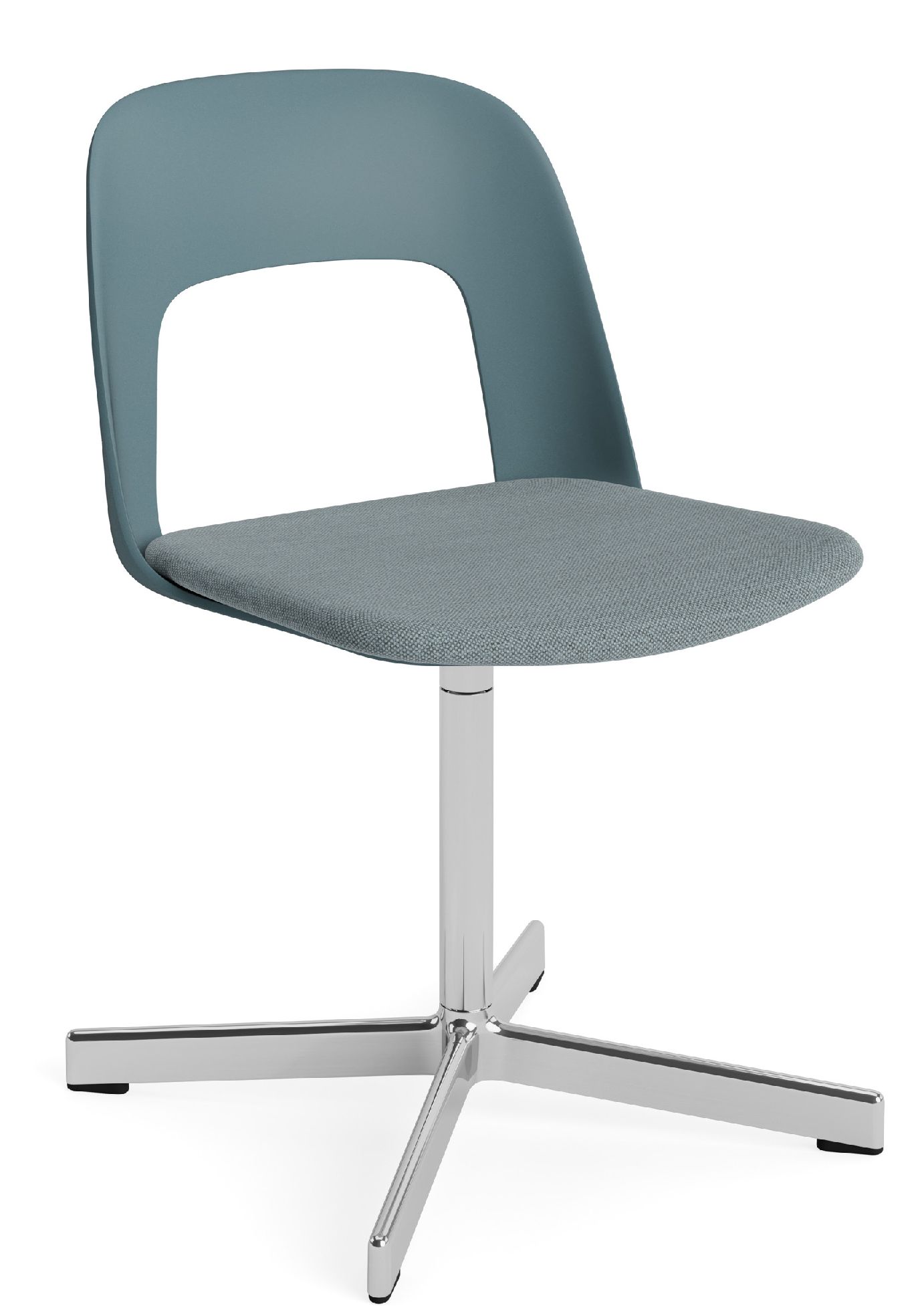 Layout Side Chair 133 4-Stern Drehfuß Stuhl Hay