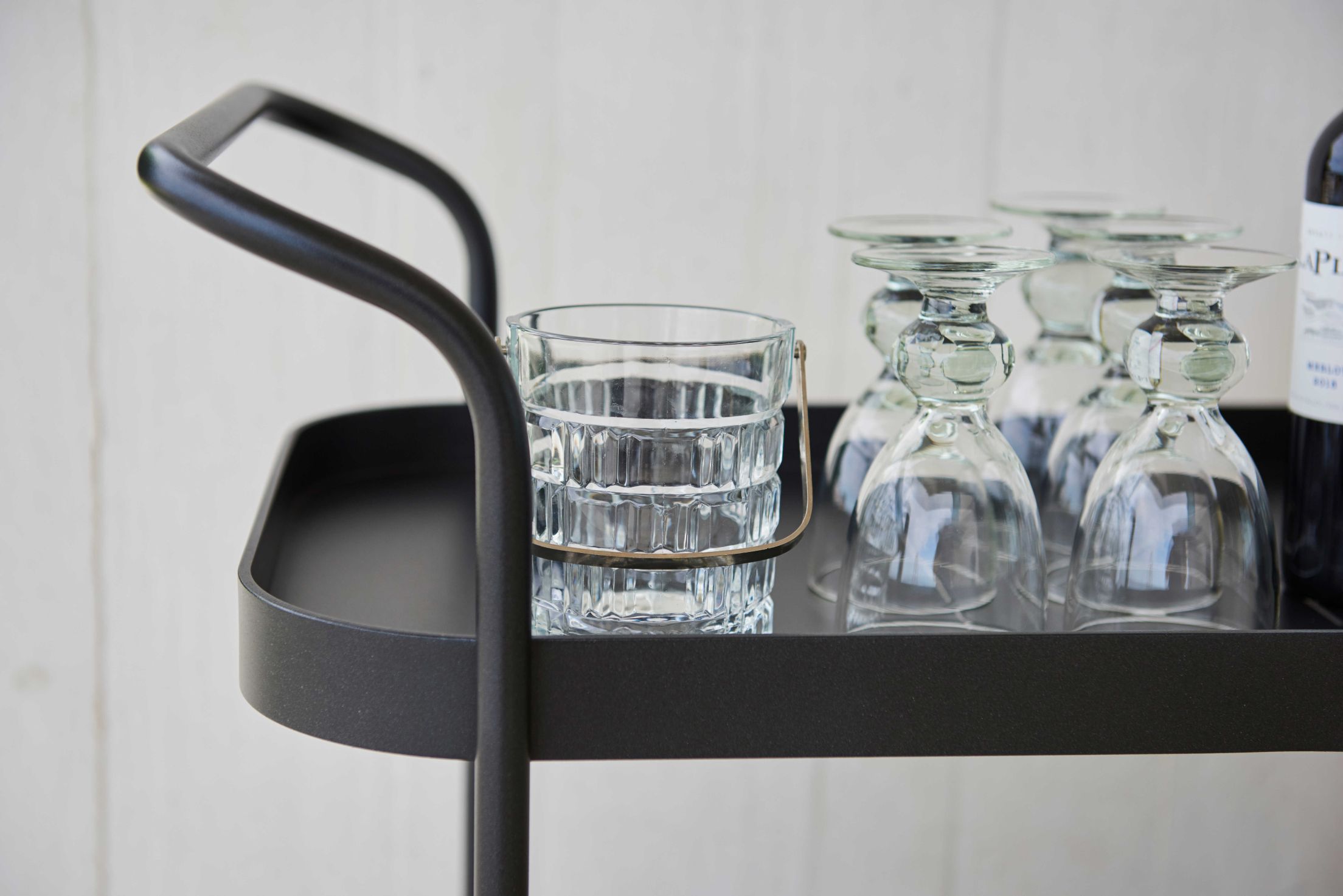 Roll Barwagen Lavagrau Cane-Line