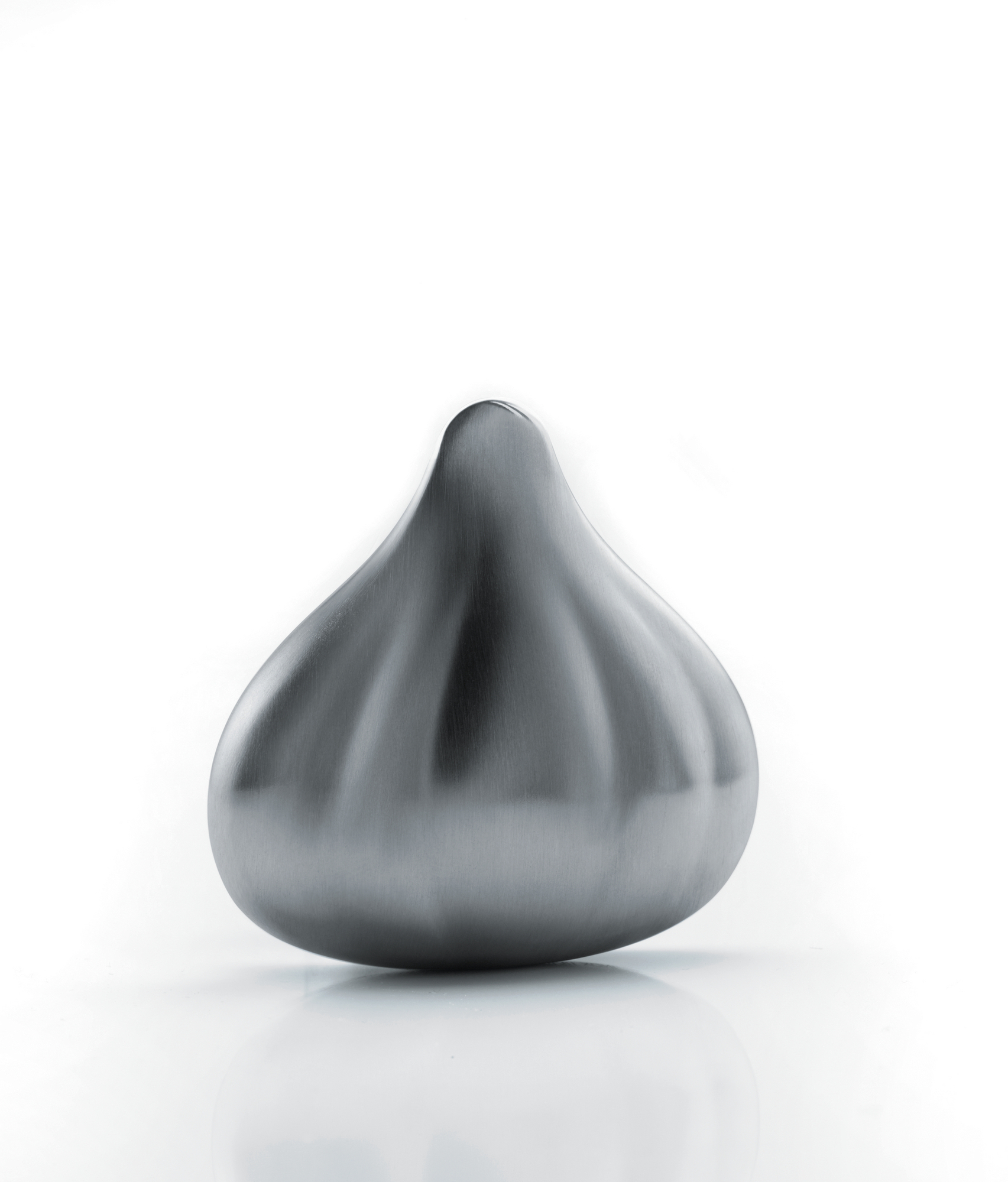 Alessi Savon du Chef Antigeruchsseife aus Edelstahl, tropfenförmig, zur Beseitigung von Küchengerüchen.