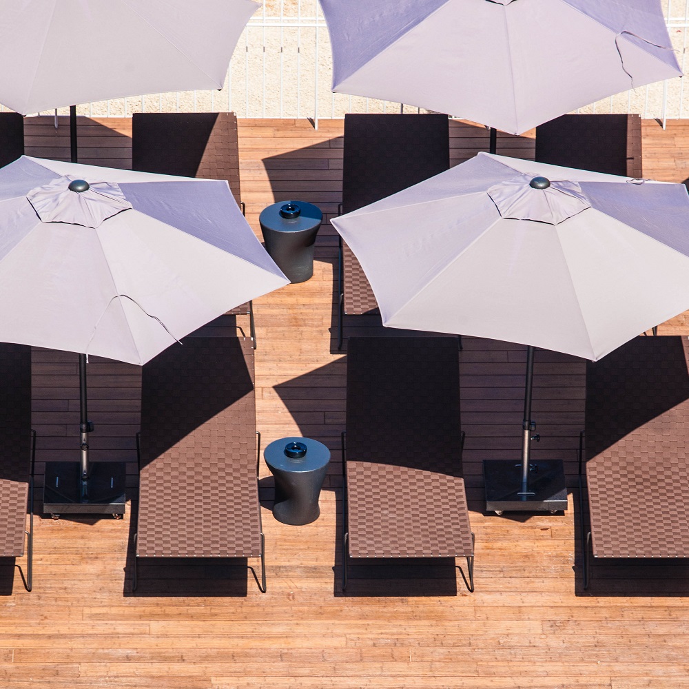 Trenza TU0704 Chaise loungue Outdoor Liege Andreu World