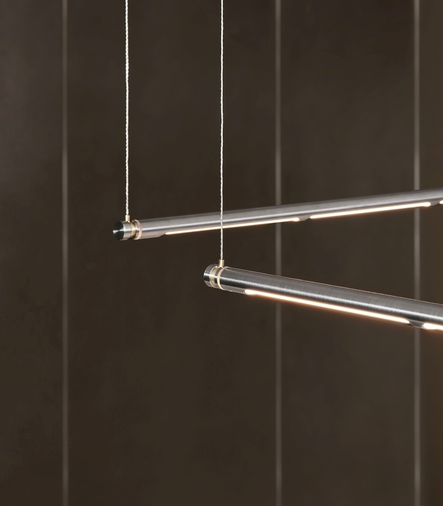 Oneline™ Zigbee Hängeleuchte Stahl Fritz Hansen