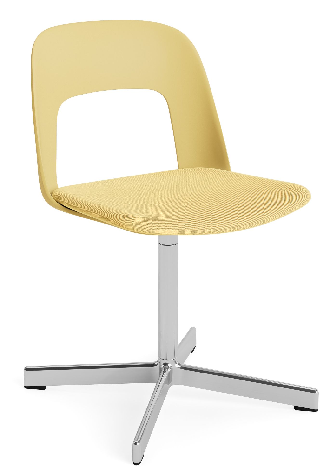 Layout Side Chair 133 4-Stern Drehfuß Stuhl Hay
