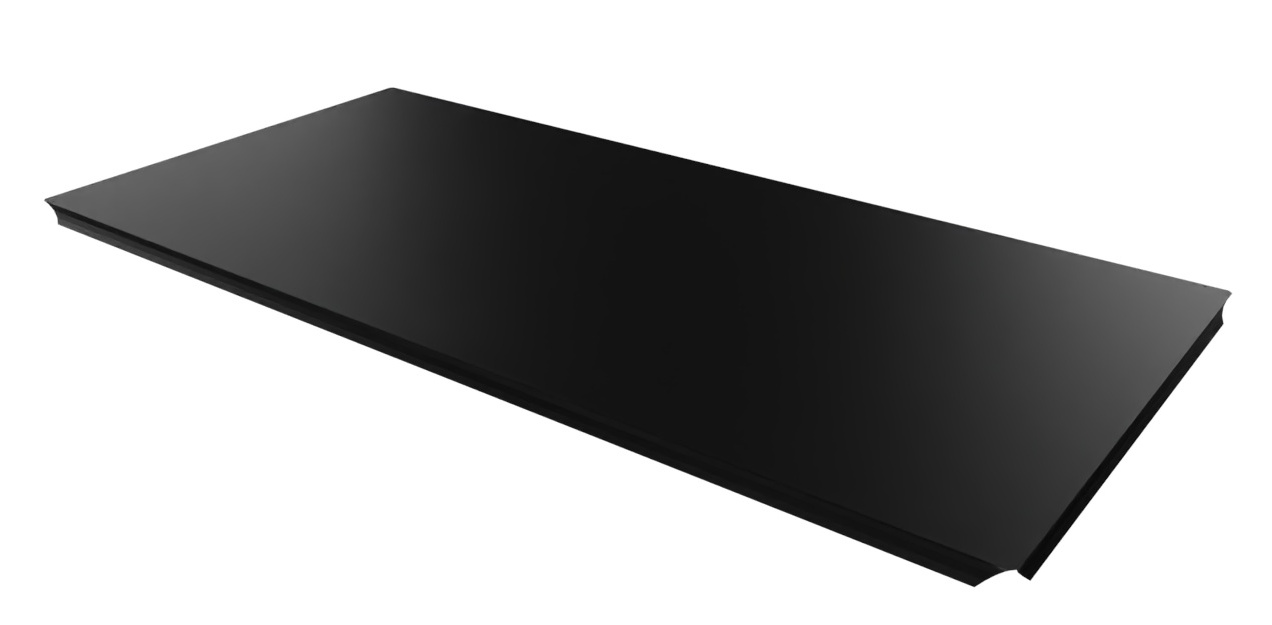 USM Haller Verkleidungselement Metall Ersatzteil schwarz 50 x 35 cm