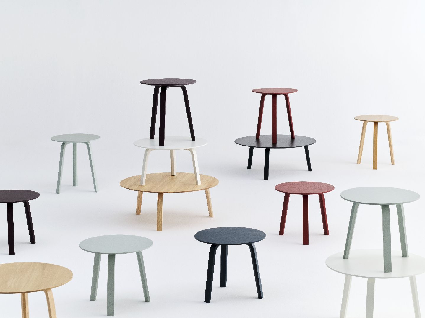 Bella Coffee Table Beistelltisch Ø 45 x H 49 cm Hay