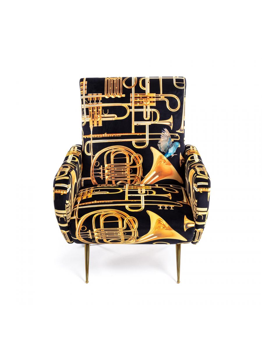 Toiletpaper Sessel Trumpets Seletti