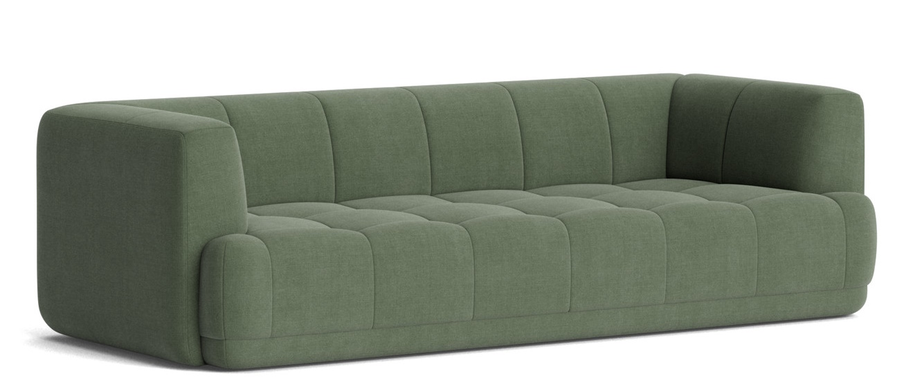 Quilton 3 Seater Sofa 3-Sitzer Hay