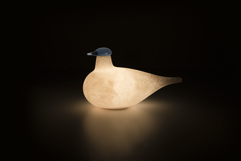 Linnut Tischleuchte in Vogelform, warmes Licht, modernes Design für Wohnzimmer und Schlafzimmer.