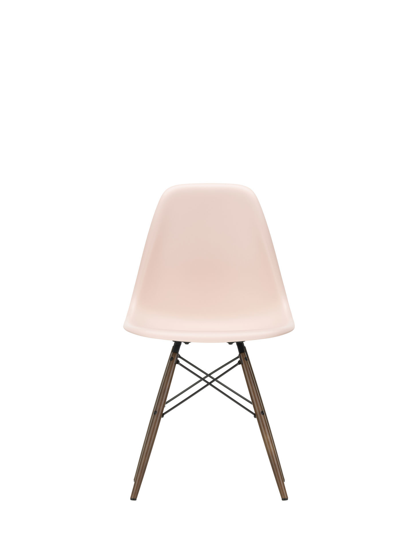 Eames Plastic Side Chair DSW Stuhl Vitra Esche honigfarben-Grün