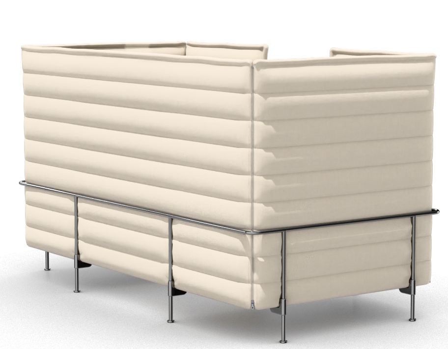 Alcove Cabin Love Seat Highback Sofa Vitra