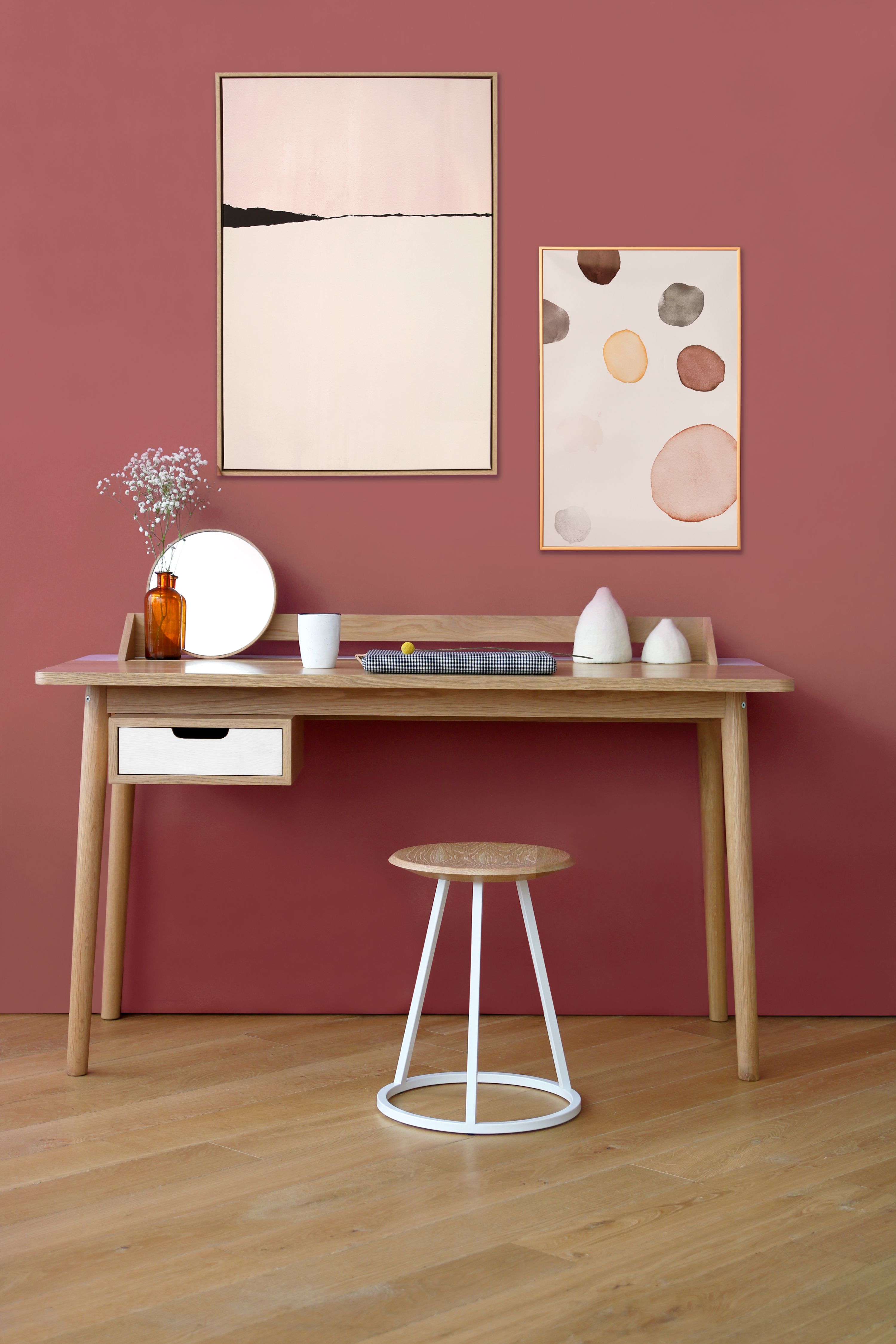 Honoré Schreibtisch Eiche Hartô