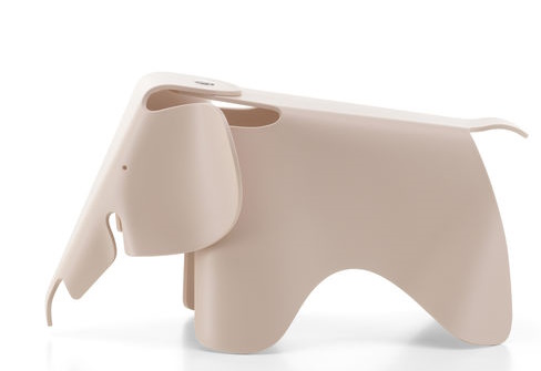 Eames Elephant Small klein RE Vitra Zartrosa
