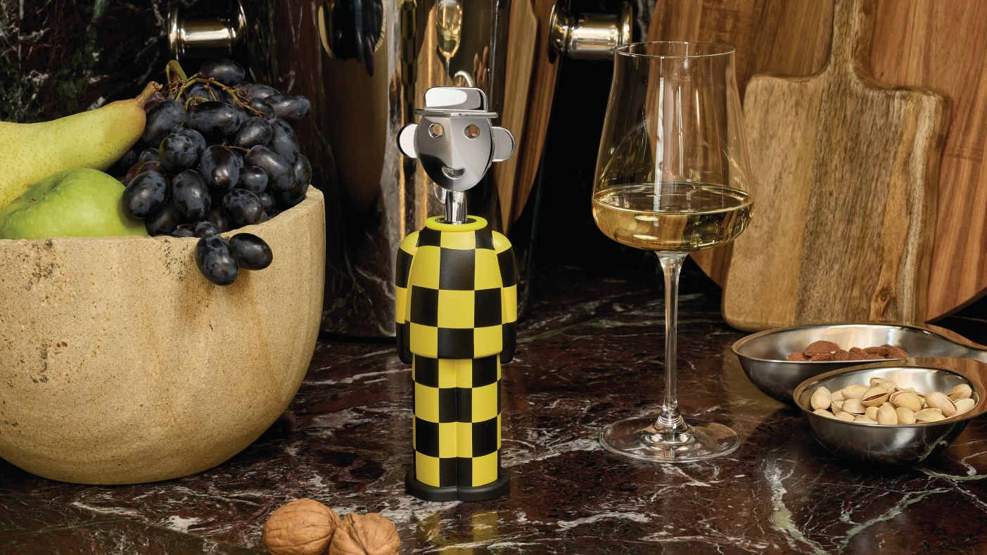Alessandro M. Giallo e Nero Korkenzieher Alessi