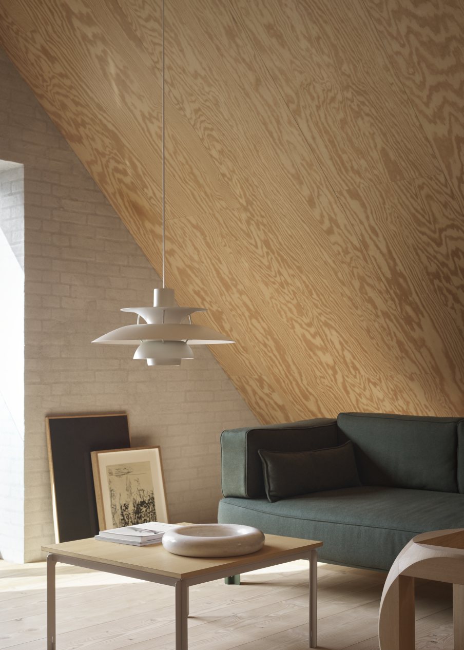 PH 5 Monochrome Pendelleuchte Louis Poulsen Pale Blush