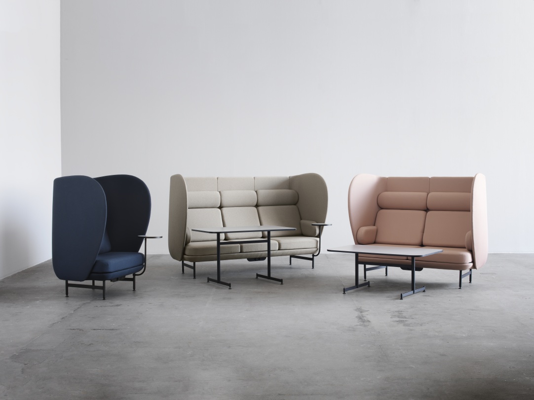 JH1002 / JH1003 Plenum 2-Sitzer / 3-Sitzer Sofa Fritz Hansen