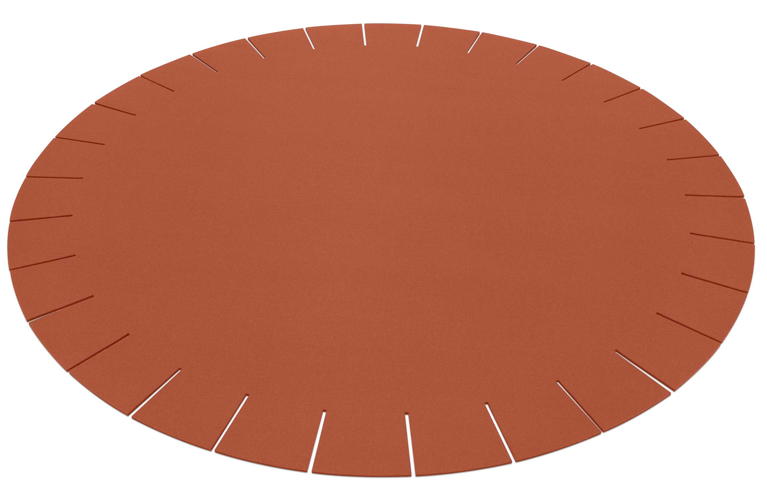 Teppich Franse Rund 150 cm HEY - SIGN by BWF Group Iron