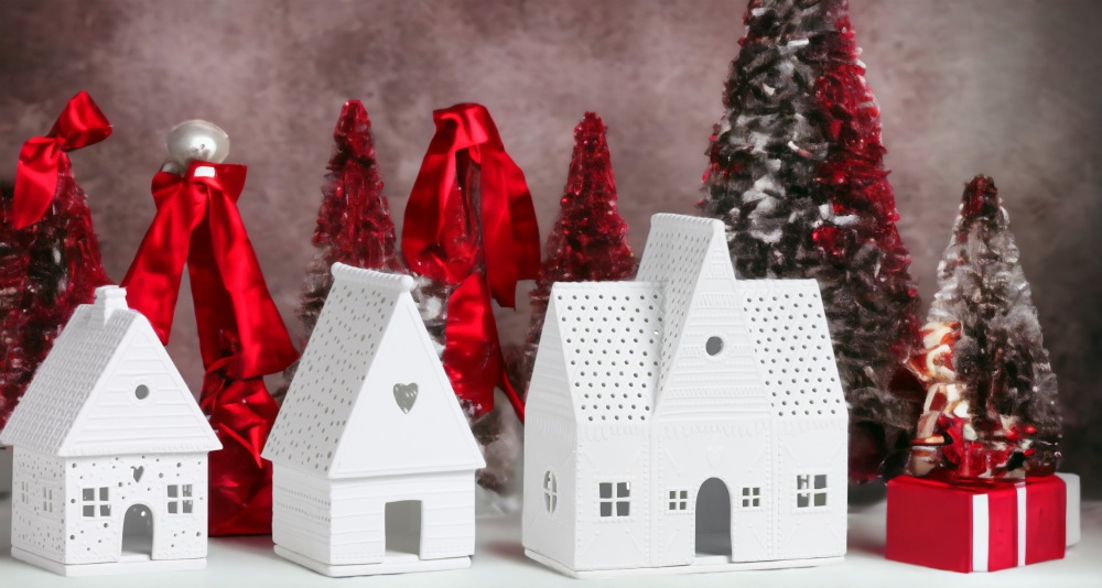 Zuhause Lichthaus Sortiment 3-er Set Lebkuchen Räder