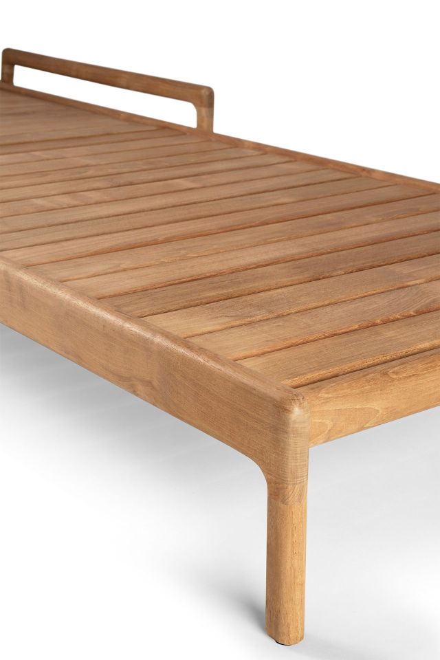Jack Outdoor verstellbare Liege Teak Ethnicraft Natural
