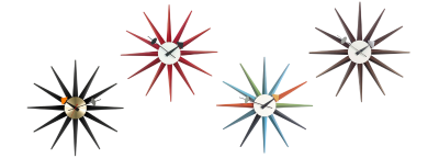 Sunburst Clock