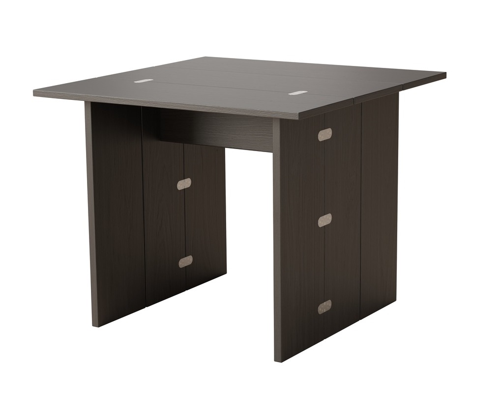 Design House Stockholm Flip Table Klapptisch aus Holz, quadratisch und platzsparend.