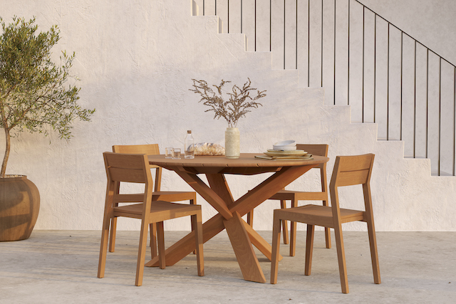 EX 1 Outdoor Stuhl Teak Ethnicraft