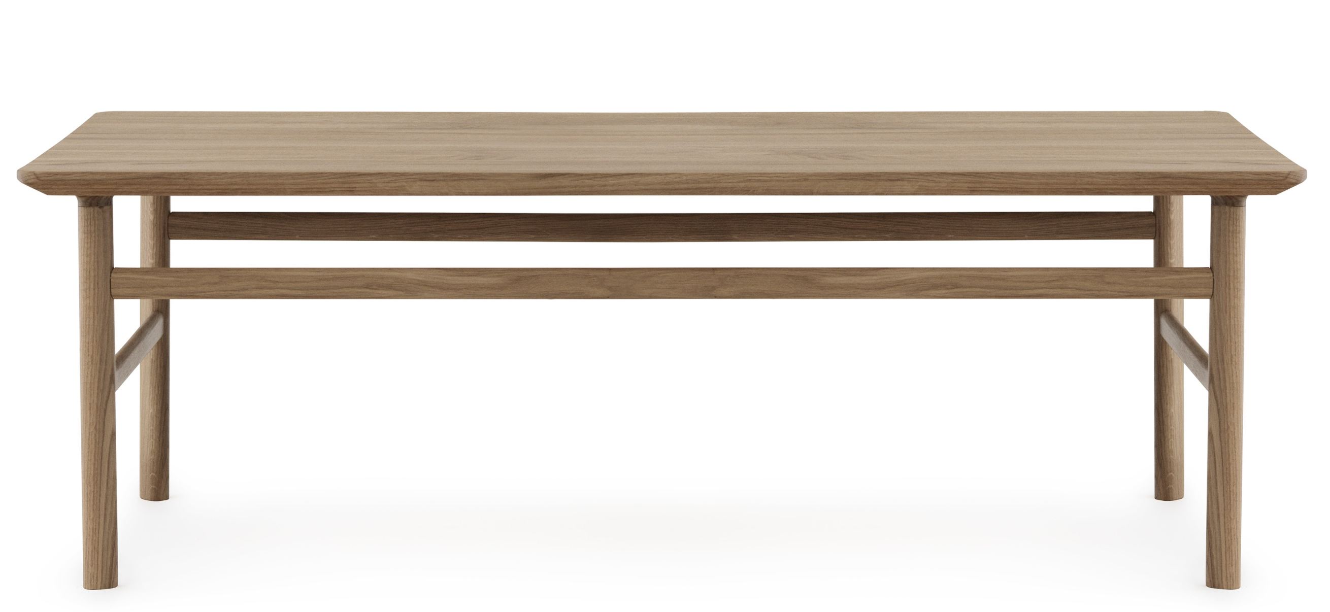 Normann Copenhagen Grow Table Couchtisch aus Eichenholz, minimalistisches Design für Wohnzimmer.