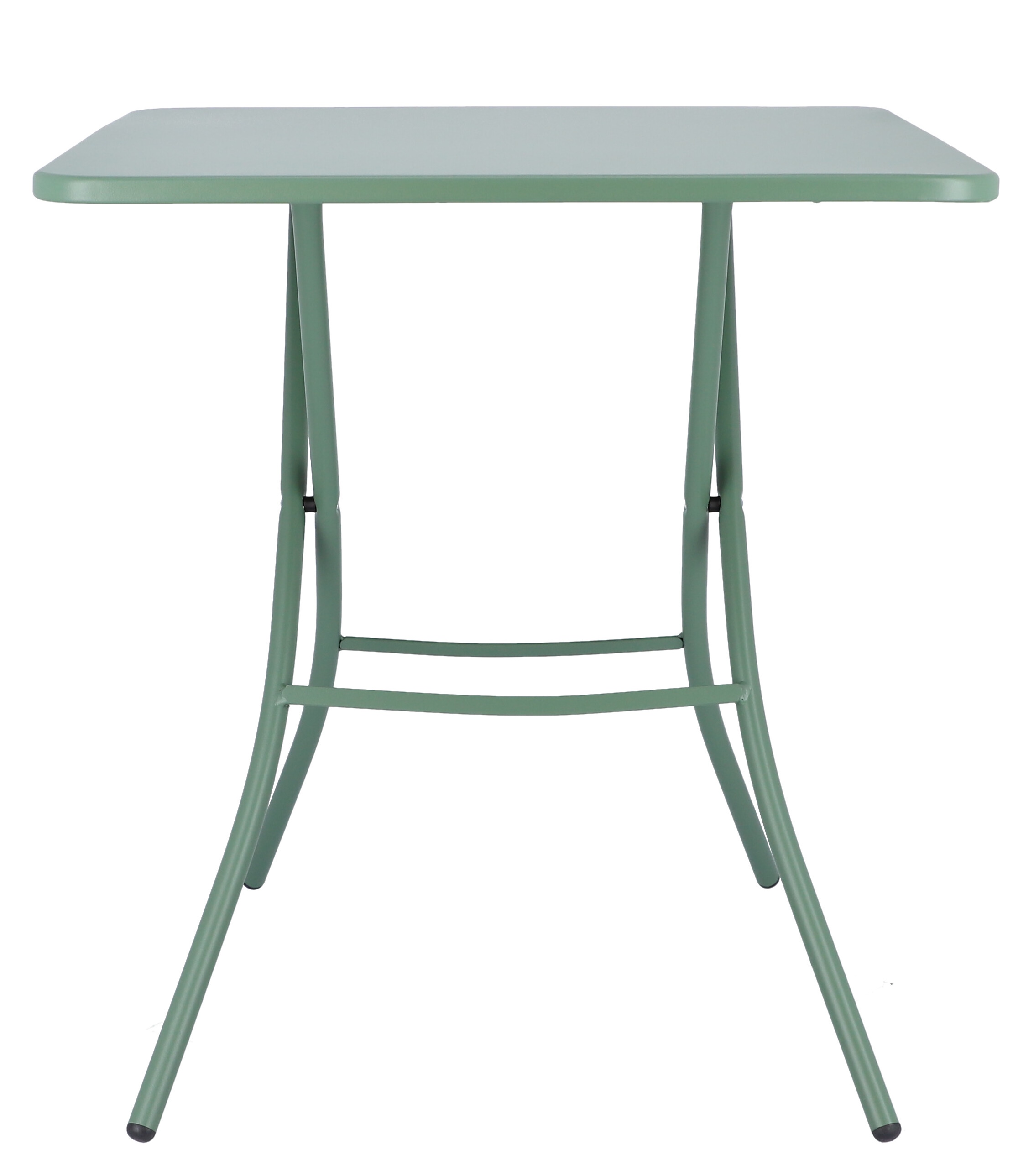 Fiam Sirio Klapptisch in Salbei von Jan Kurtz: Quadratischer Outdoor Tisch für Garten und Balkon.
