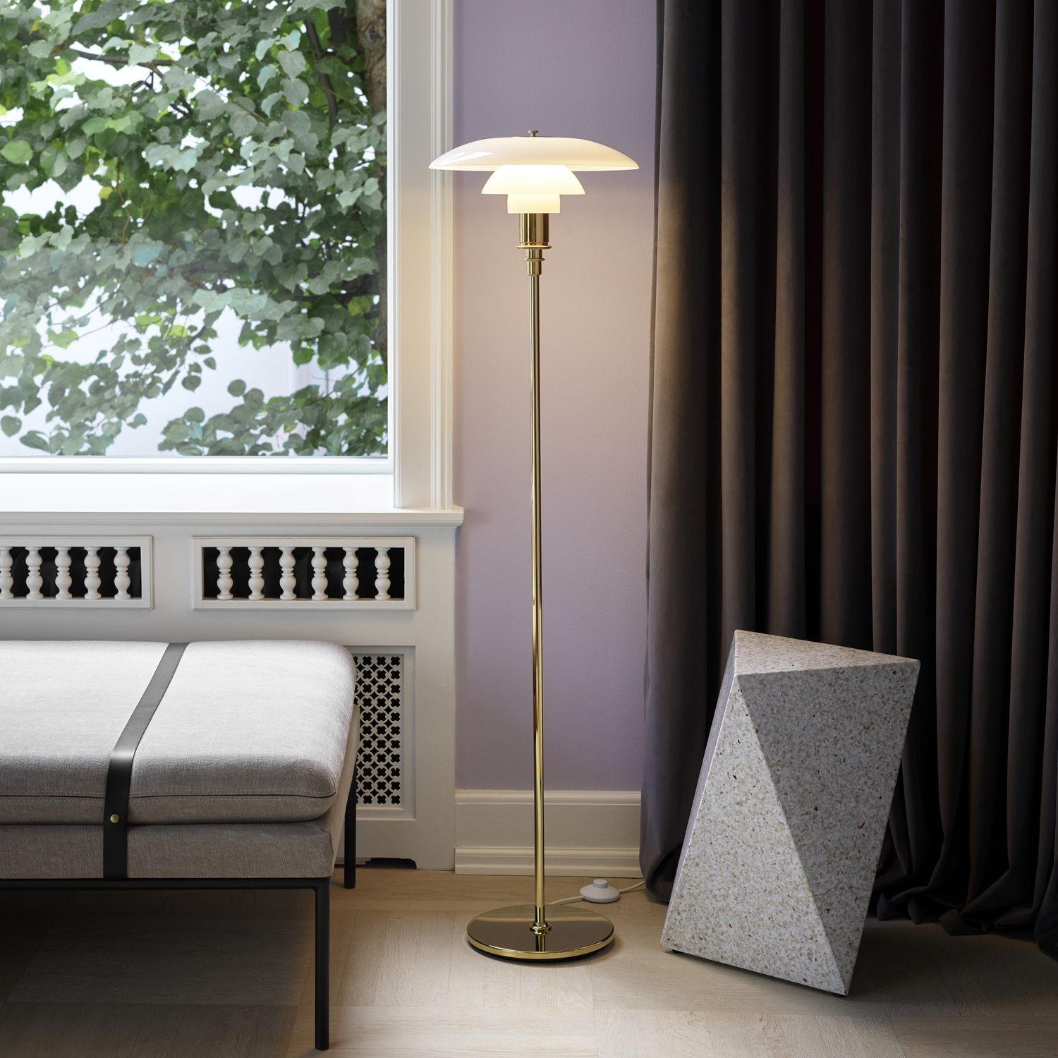 PH 3 1/2 - 2 1/2 Stehleuchte Louis Poulsen