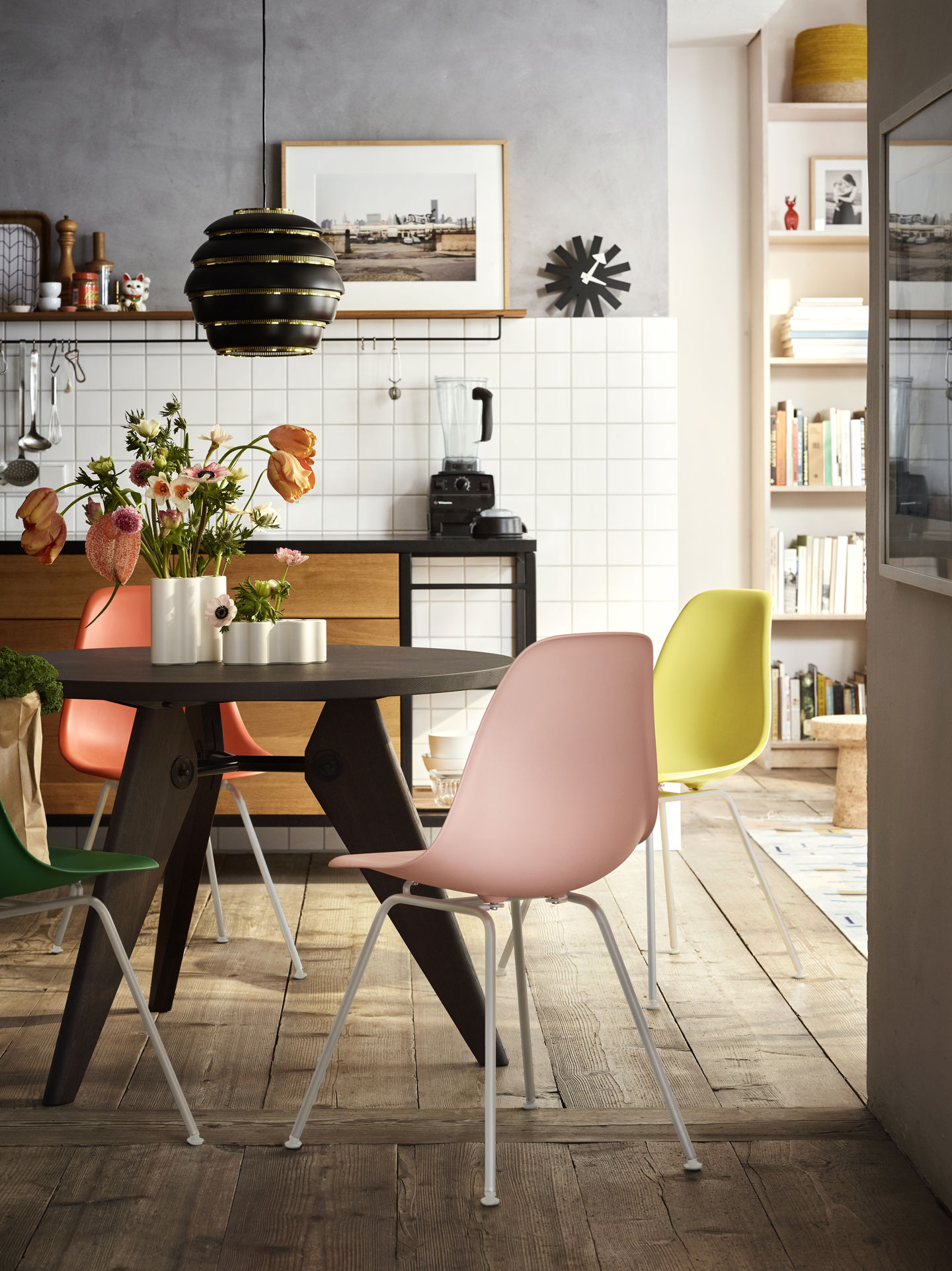 Eames Fiberglass Chair DSX Stuhl Vitra